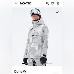 Montec Dune W Ski Jacket - XS Snow Camo